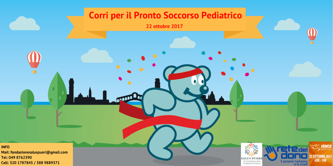 Corri per il Pronto Soccorso Pediatrico! di Fondazione Salus Pueri Corri per il Pronto Soccorso Pediatrico!-Fondazione Salus Pueri