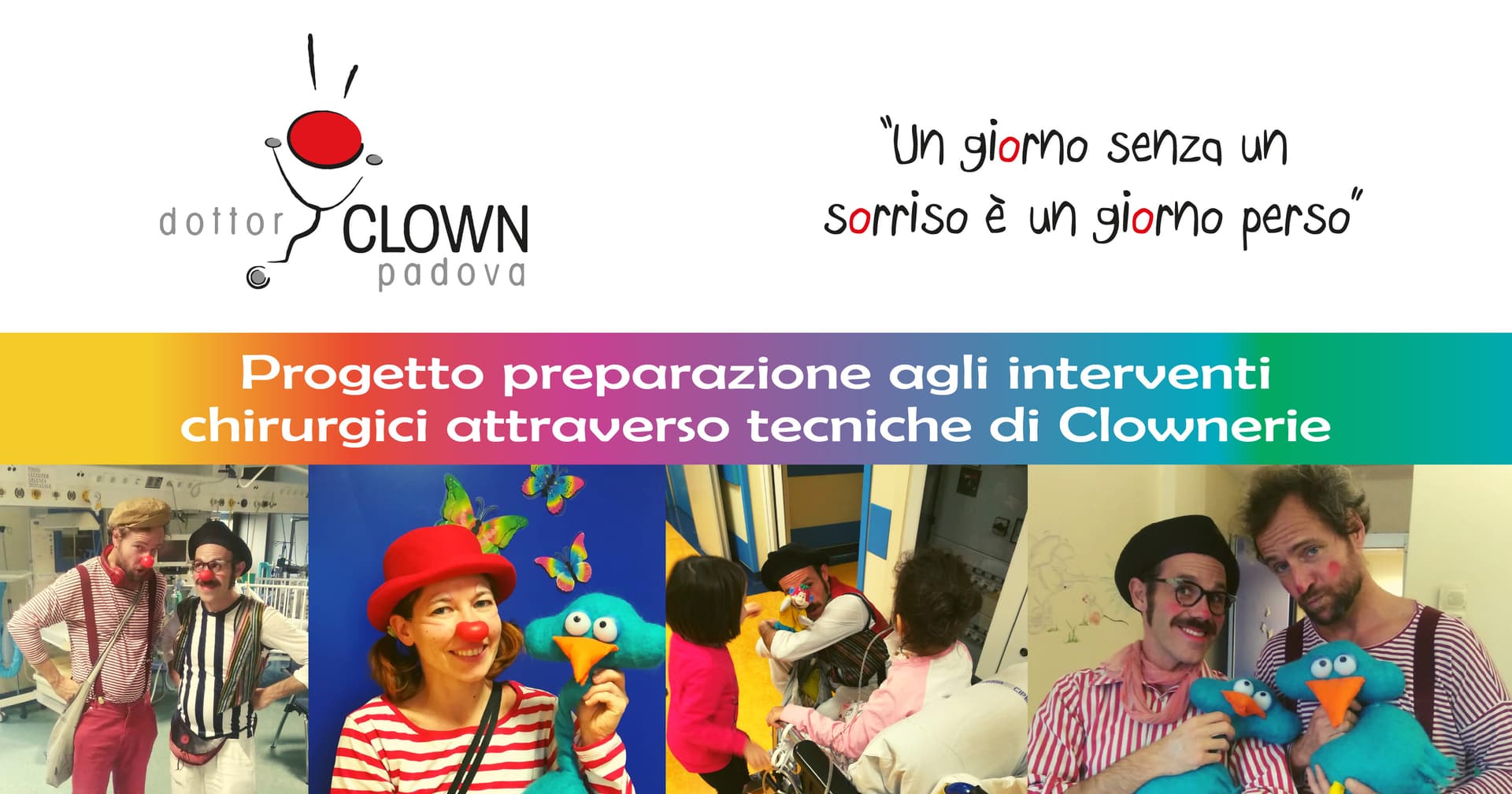Accompagnamento alla sala operatoria di Dottor Clown Padova ODV Accompagnamento alla sala operatoria-Dottor Clown Padova ODV