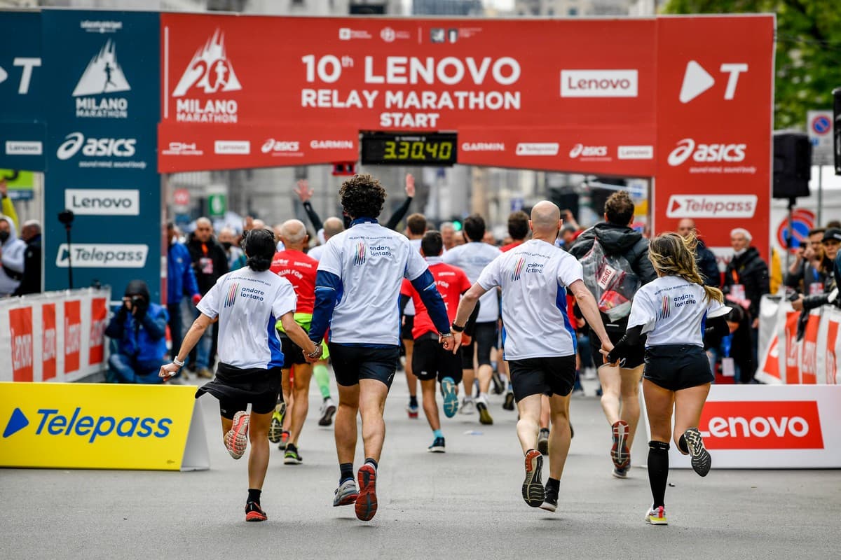 #andarelontano - Milano Marathon 2023 di FONDAZIONE TELETHON ETS #andarelontano - Milano Marathon 2023-FONDAZIONE TELETHON ETS