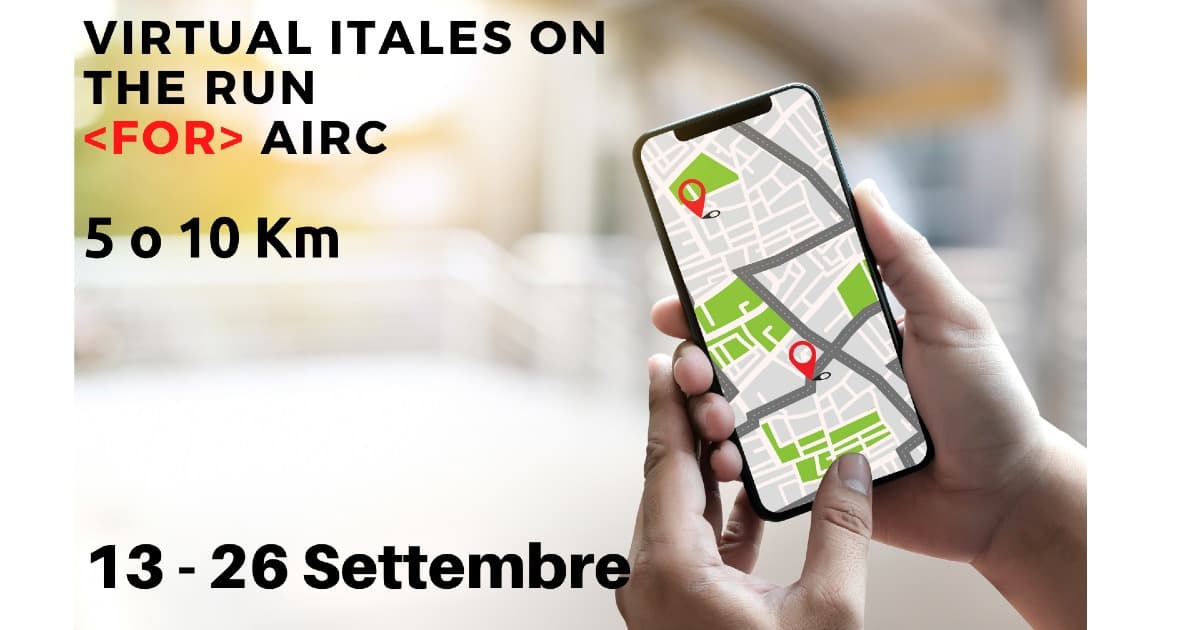 VIRTUAL ITALES ON THE RUN for AIRC di Italo Nuovo Trasporto Viaggiatori SpA VIRTUAL ITALES ON THE RUN for AIRC-Italo Nuovo Trasporto Viaggiatori SpA