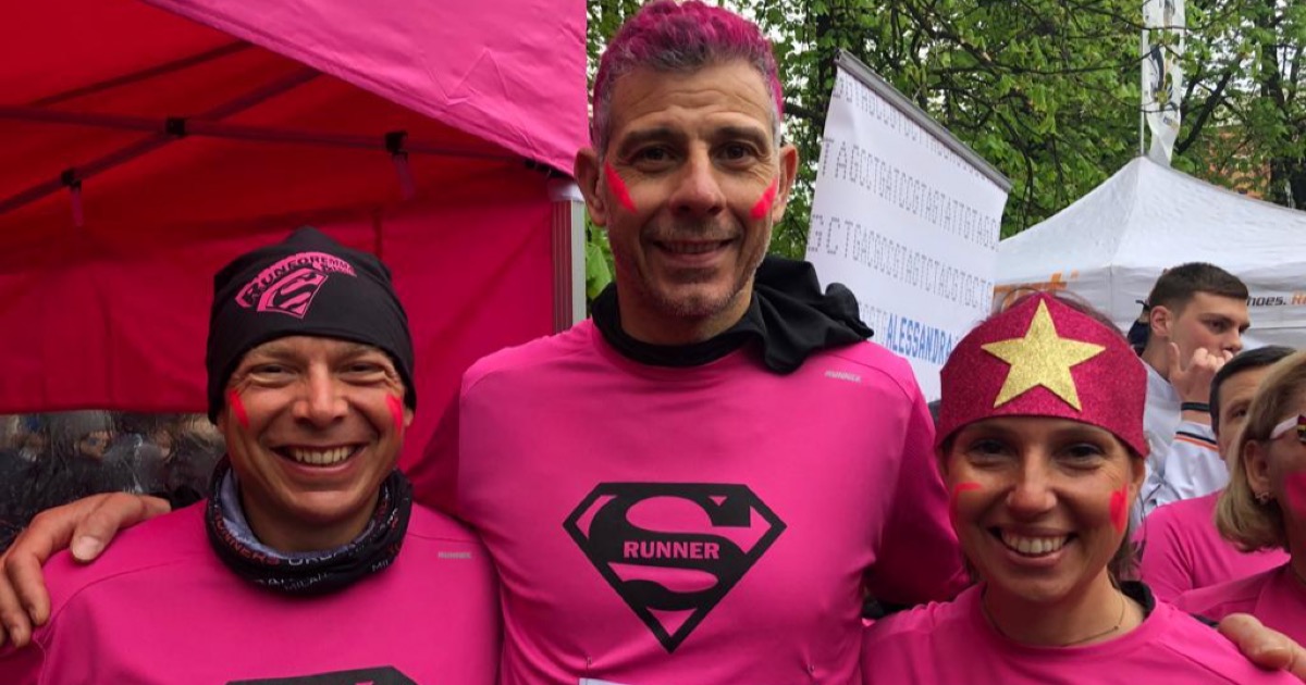 Issiamo la bandiera fucsia e partiamo!-Yuri Faccetti