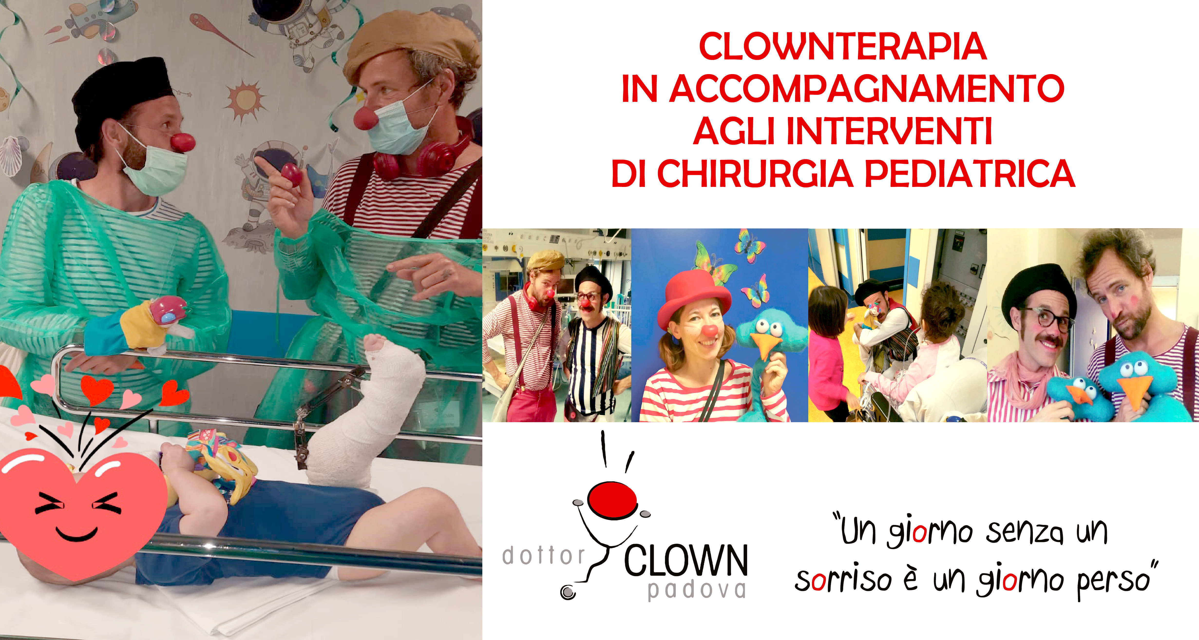PROGETTO PREPARAZIONE AGLI INTERVENTI CHIRURGICI ATTRAVERSO TECNICHE DI CLOWNERIE