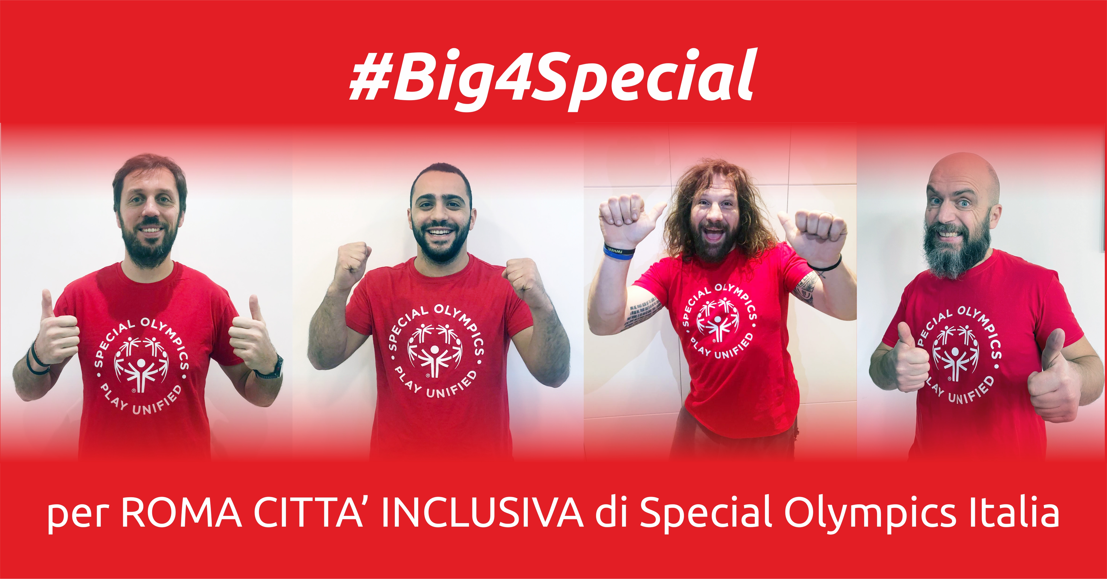 Valerio Bernabò, Chef Ruben, Martin Castrogiovanni, Danilo da Fiumicino