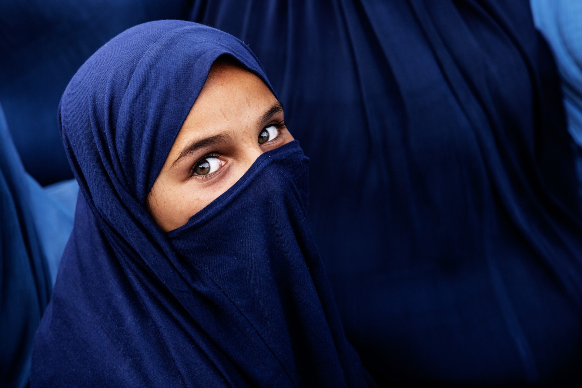 Rete del Dono Blu Burka