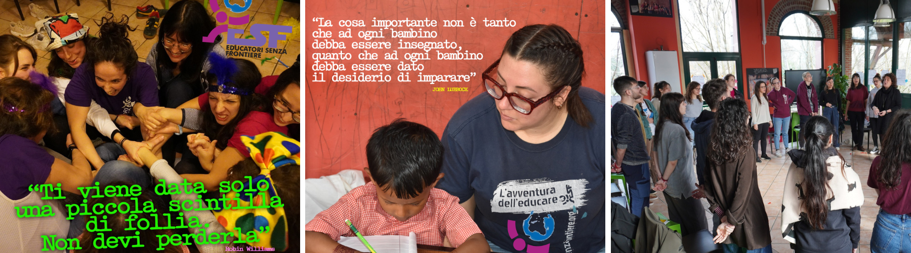 Rete del Dono Educatori Senza Frontiere