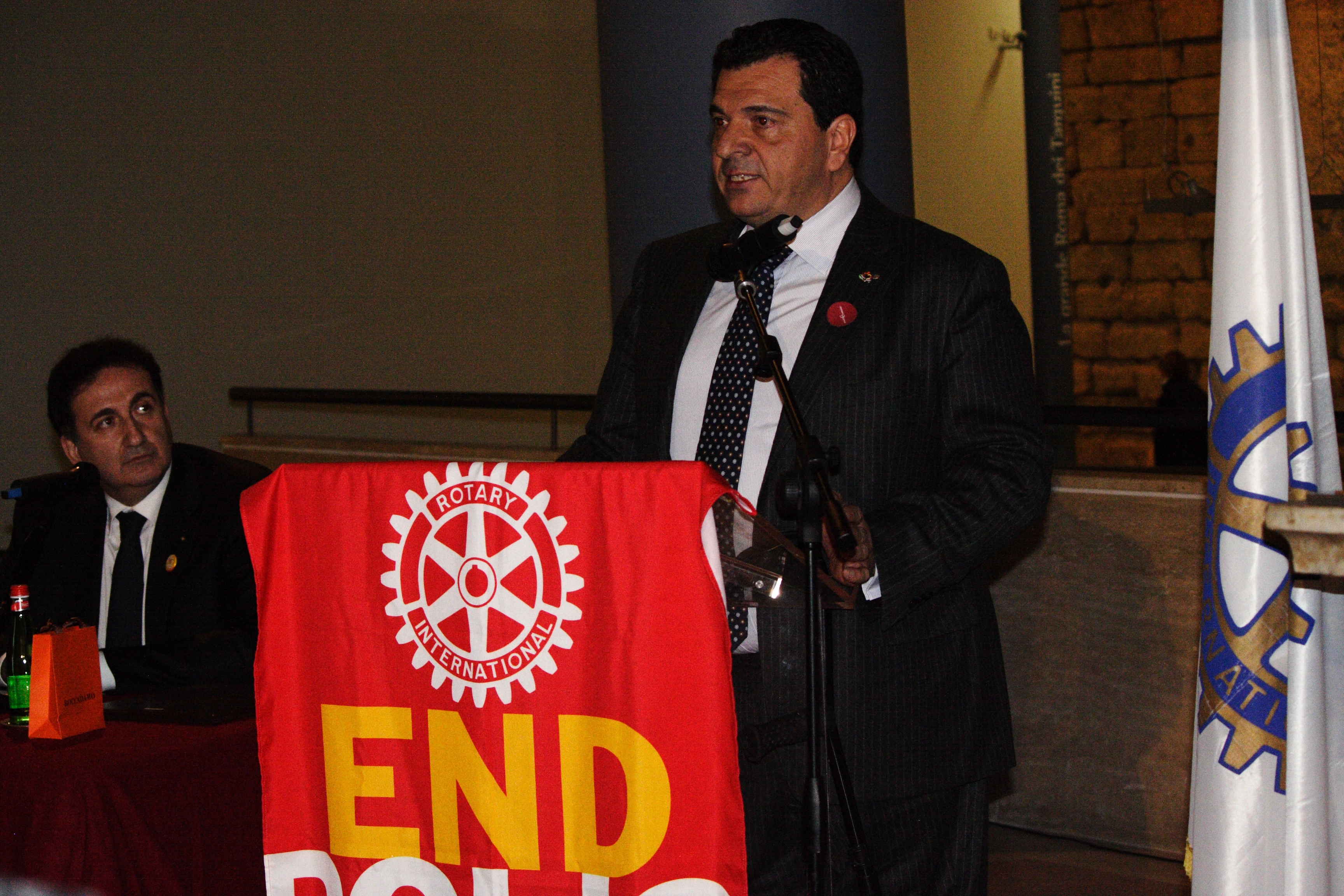 Tonino Boccadamo in prima linea per "End Polio Now"