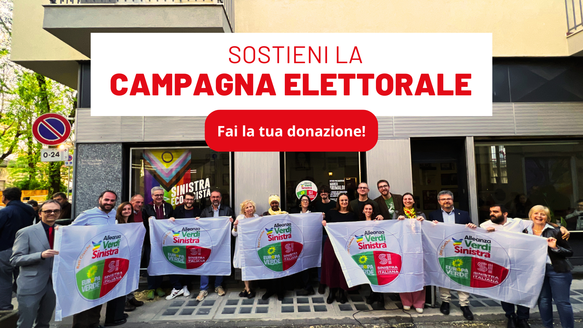 sostieni la campagna elettorale