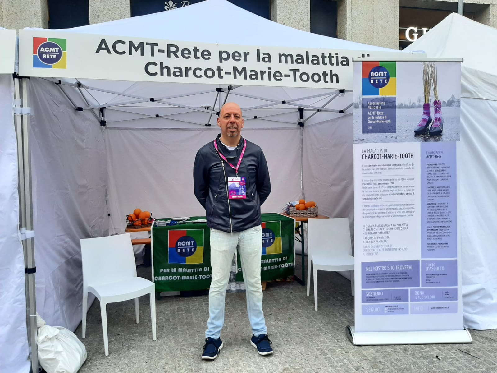 Il Presidente  di ACMT-Rete Federico Tiberio