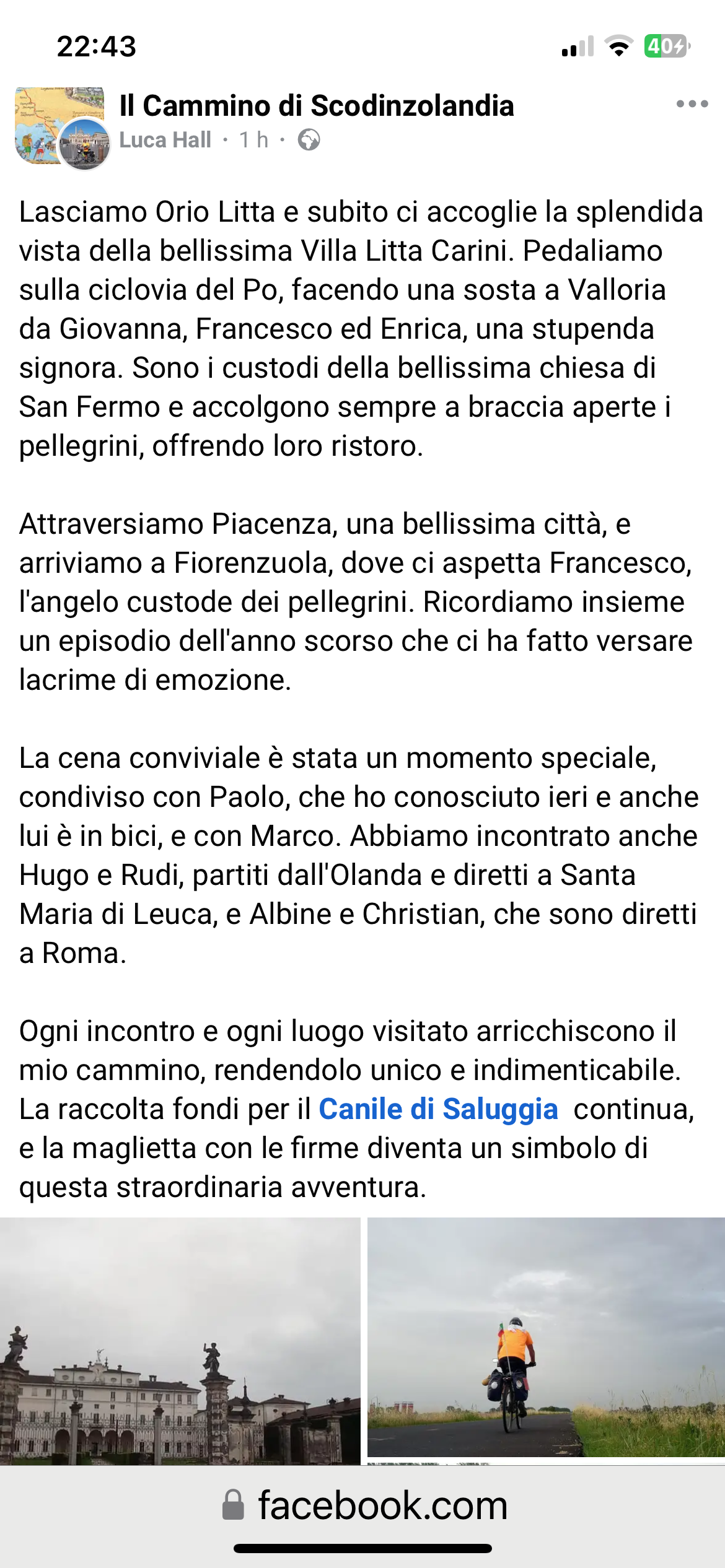 partenza da Orio Litta ... si continuaaa  