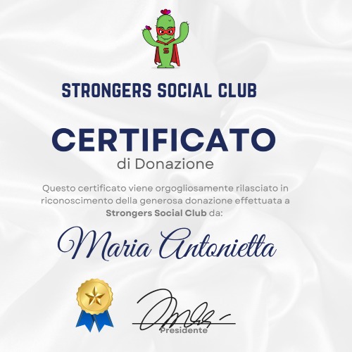 Badge digitale di donazione