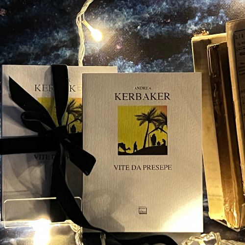 Vite da presepe con dedica dell'autore