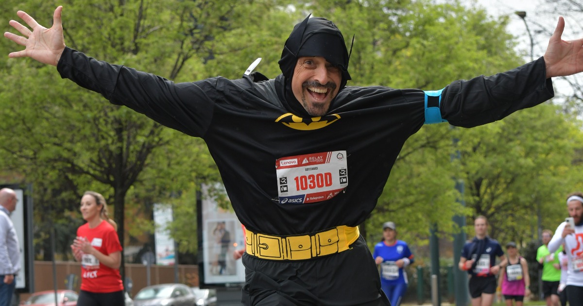 Ho corso da Batman / I ran as Batman di Paolo Guenzi Ho corso da Batman / I ran as Batman-Paolo Guenzi