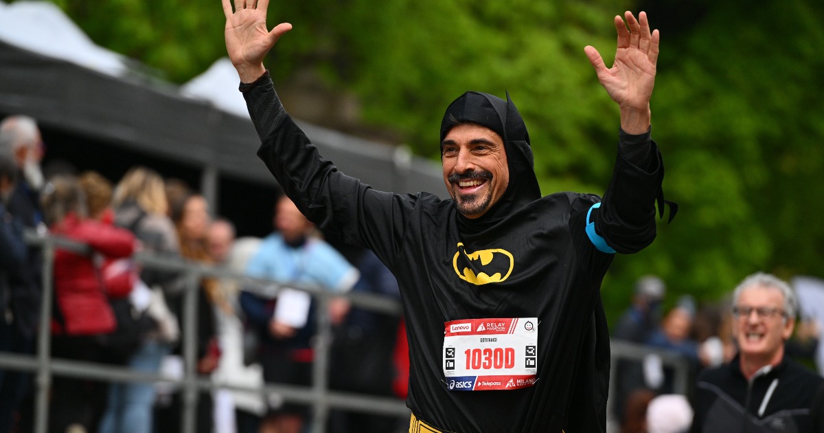 Ho corso da Batman / I ran as Batman di Paolo Guenzi Ho corso da Batman / I ran as Batman-Paolo Guenzi