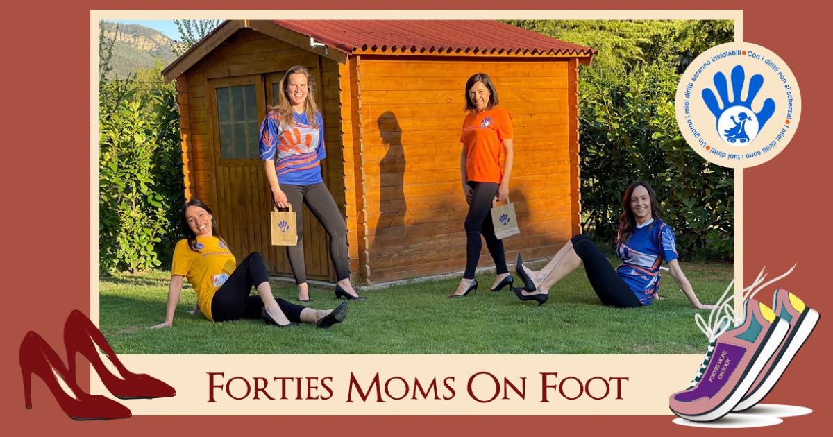 Team Forties Moms on Foot di Alessandra Verdi Team Forties Moms on Foot-Alessandra Verdi