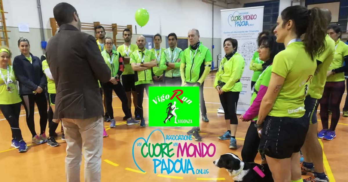 VigoRun in corsa per Un Cuore In Forma-VigoRun Vigonza