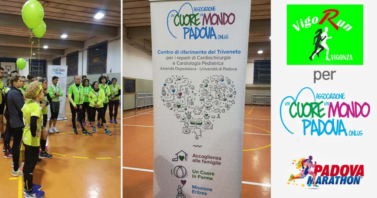 VigoRun in corsa per Un Cuore In Forma-VigoRun Vigonza