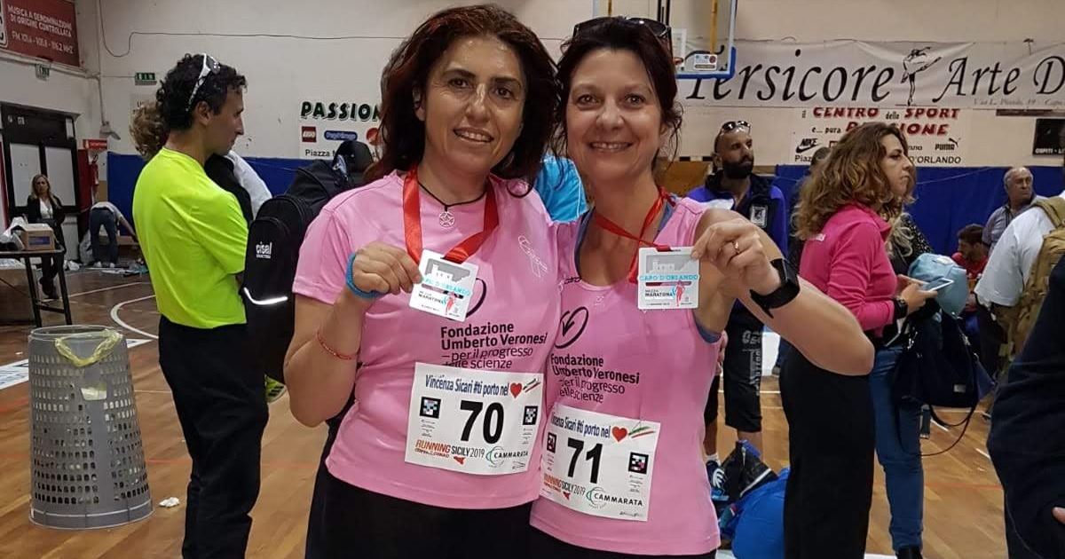 Dona per il rosa-vittoria Valeria alessia Cusimano