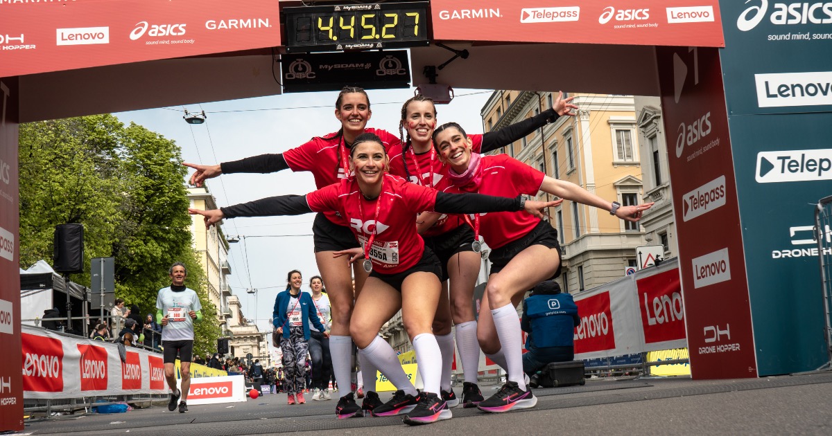 Flying Girls per RunChallenge 2023-chiara mondini