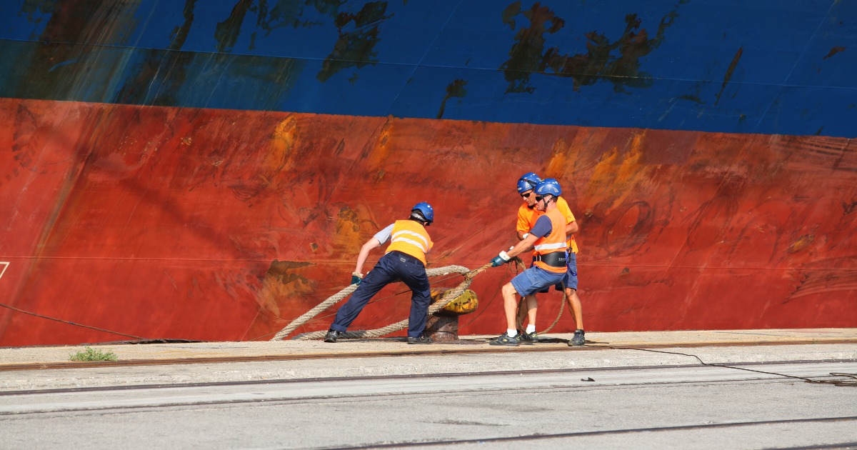 Gruppo Ormeggiatori in corsa per AVAPO-Gruppo Ormeggiatori Porto di Venezia