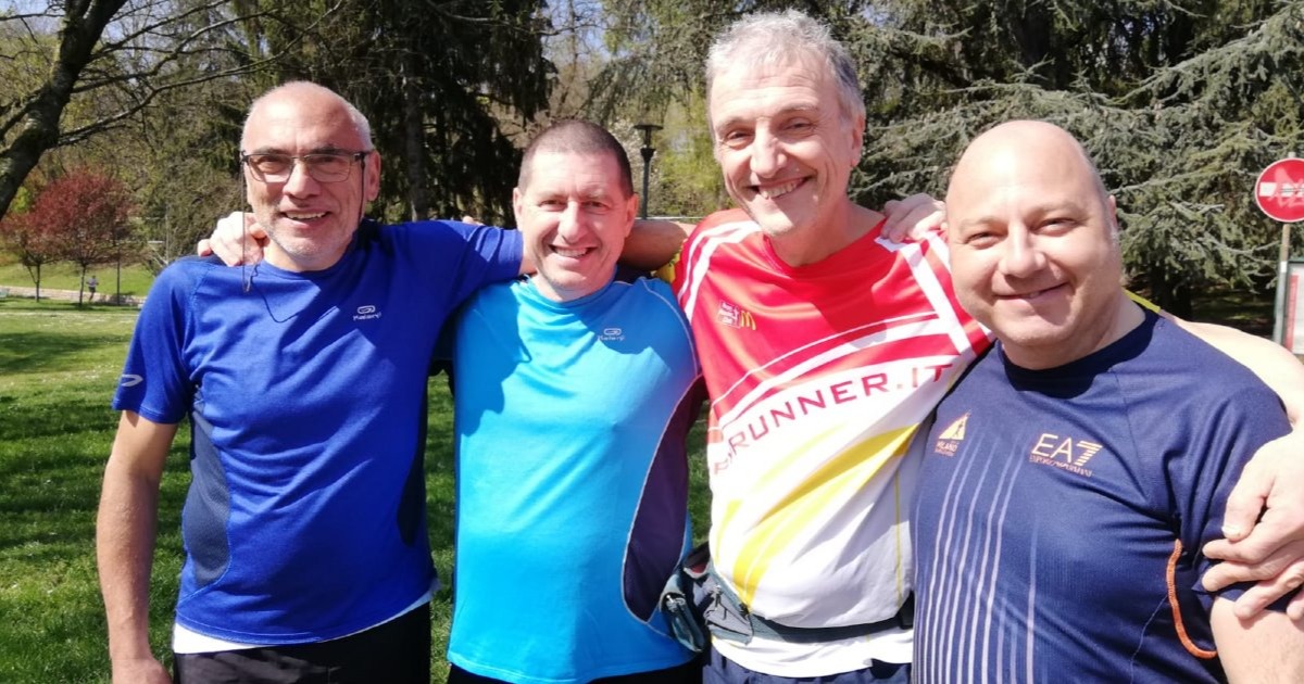 Corridori della domenica per Luca-Marco Maserati