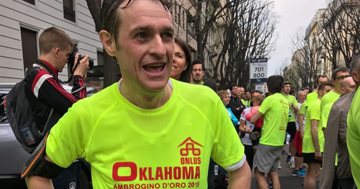 Io corro, tu dona-Emanuele Poggi