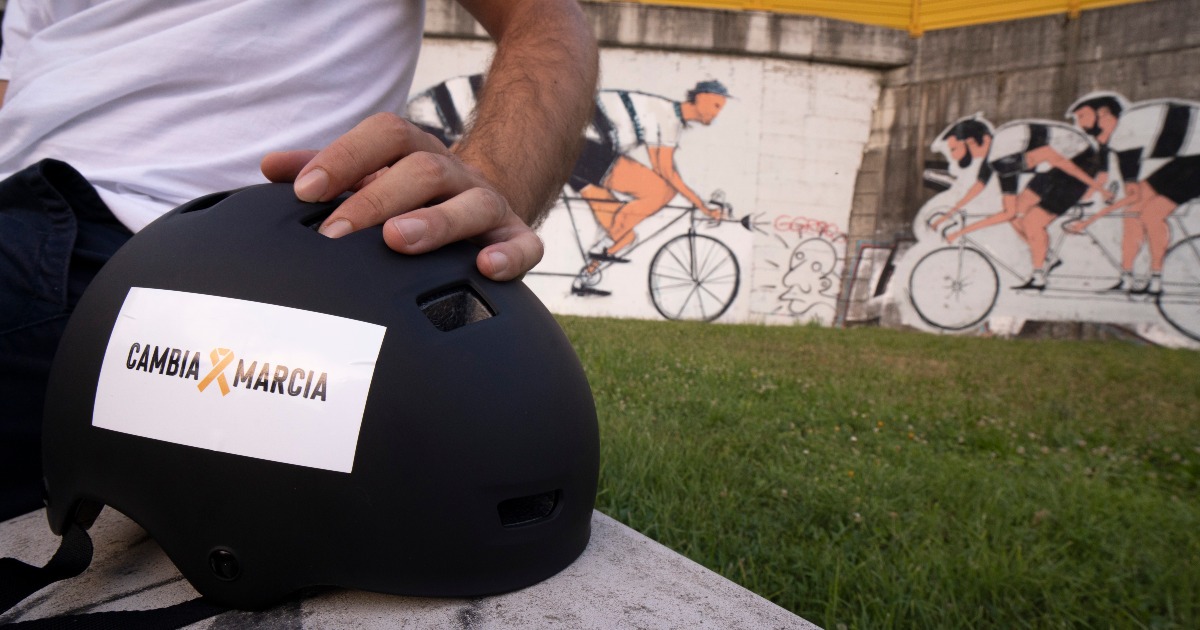Cambia Marcia e Pedala contro il cancro-Marco Vegliante