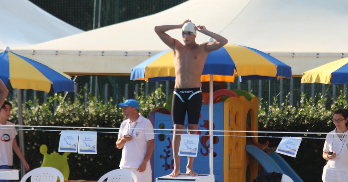 Nuota per AIRC-Gabriele Catta