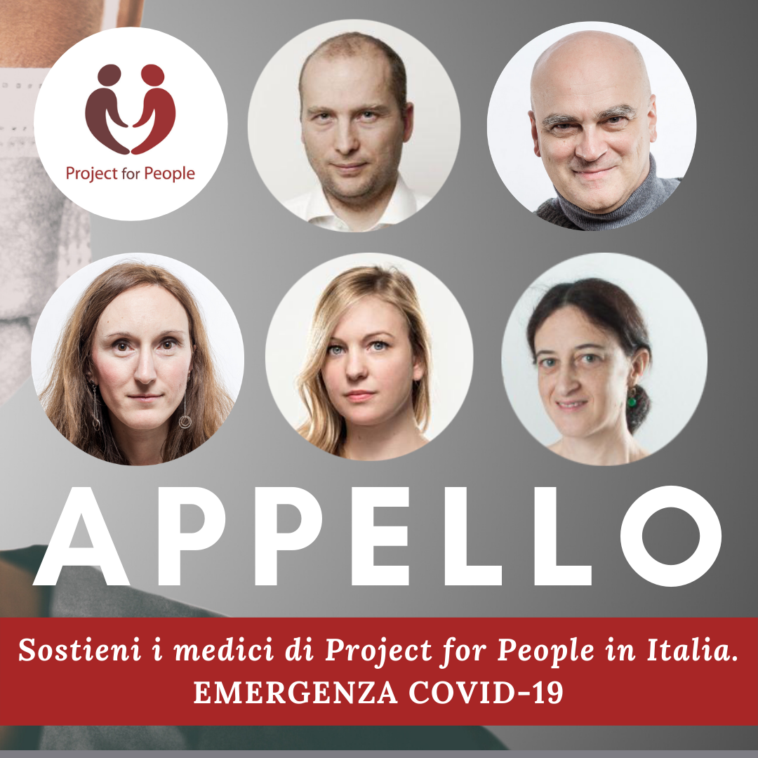 COVID19 – SOSTIENI I NOSTRI MEDICI di Project for People Onlus COVID19 – SOSTIENI I NOSTRI MEDICI-Project for People Onlus
