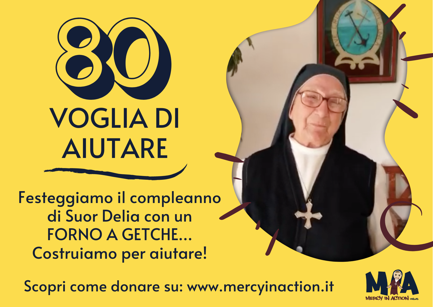 Un forno per Sr Delia in Etiopia di Mercy in Action Un forno per Sr Delia in Etiopia-Mercy in Action