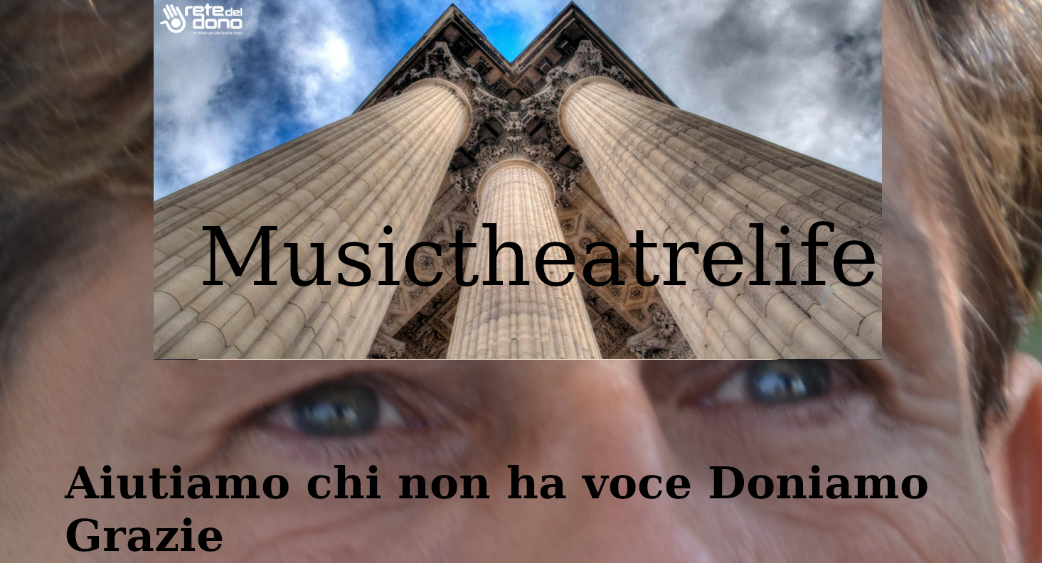 Doniamo a chi non ha voce di Musictheatrelife Doniamo a chi non ha voce-Musictheatrelife