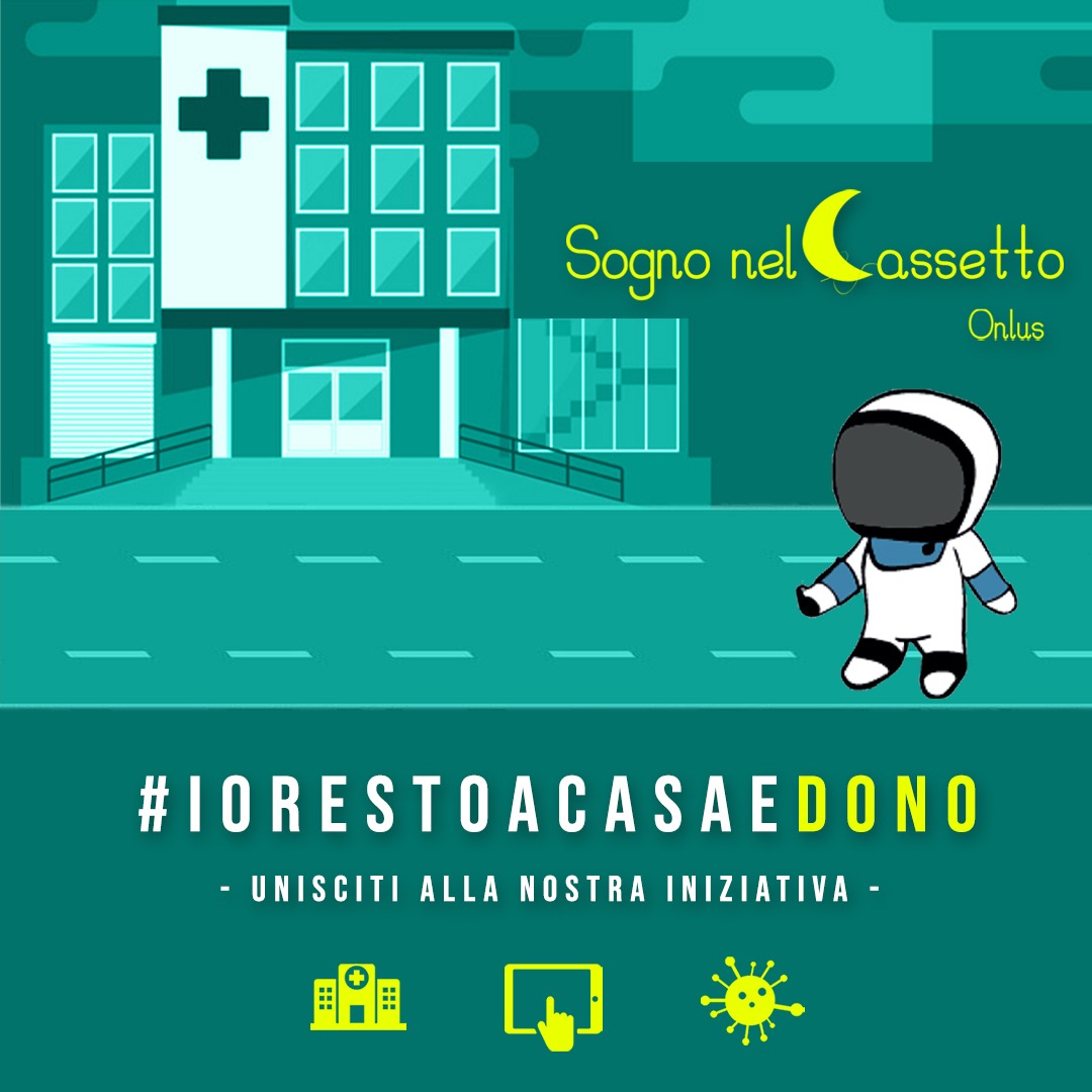 #iorestoacasaedono  Missione Tablet-Sogno nel cassetto Onlus