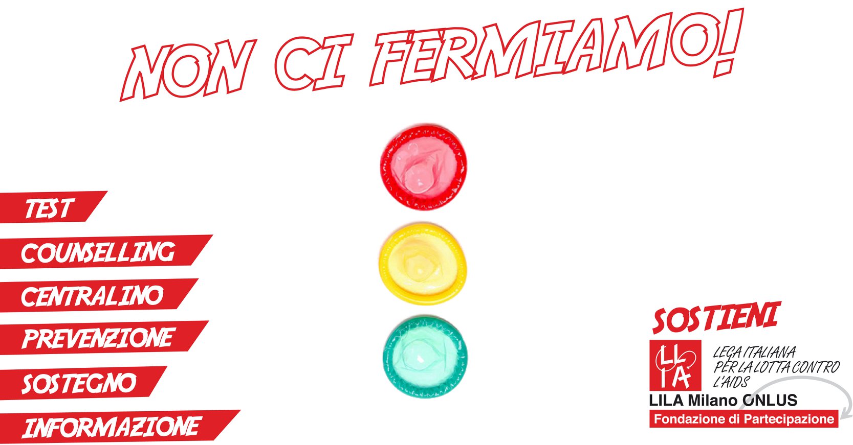 Non fermare la prevenzione dell'HIV-LILA Milano