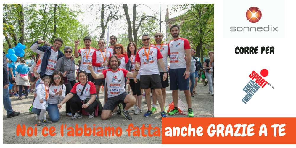 Sonnedix corre per Sport senza Frontiere di Sonnedix Italia Servizi S.r.l. Sonnedix corre per Sport senza Frontiere-Sonnedix Italia Servizi S.r.l.