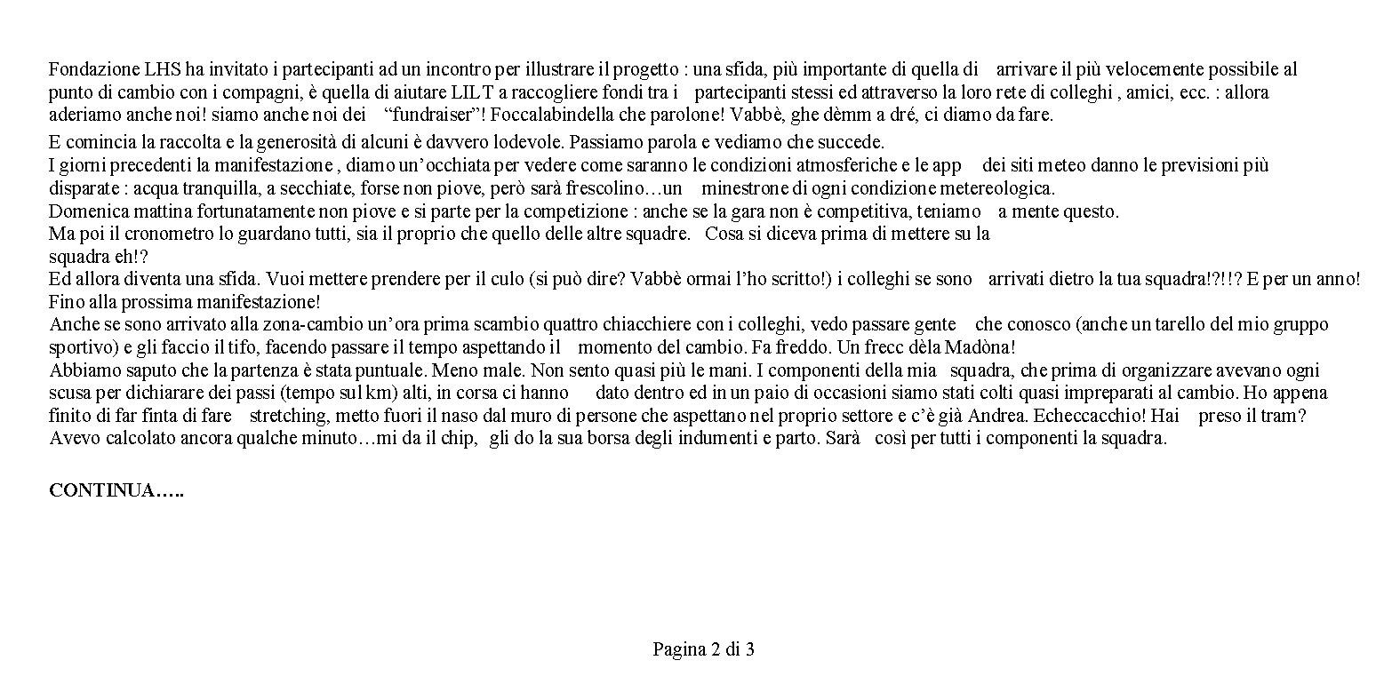 Fondazione LHS 42 di Andrea Cesale Fondazione LHS 42-Andrea Cesale