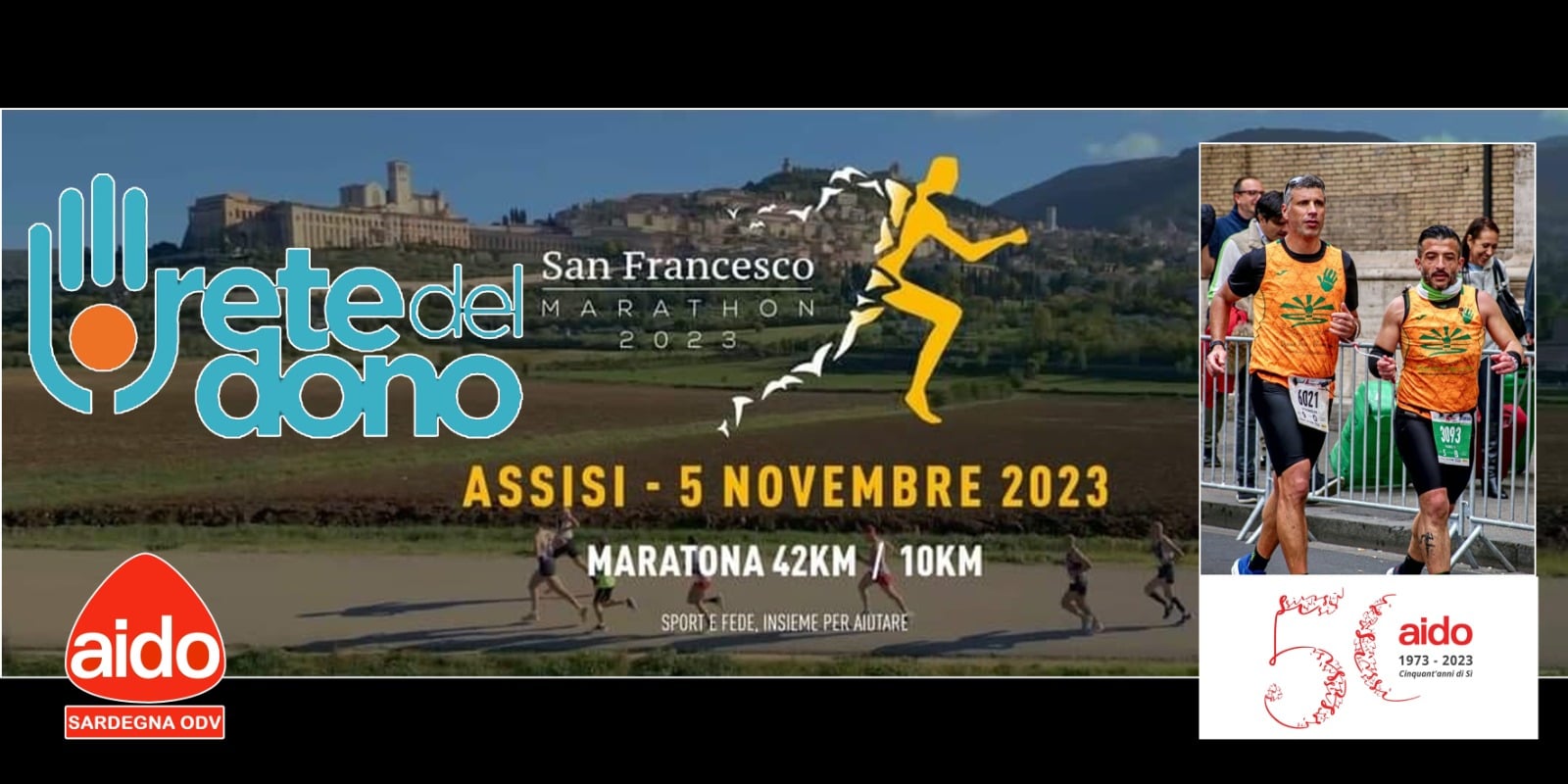 Fabio e Stefano: corriamo per AIDO-Fabio Orru'