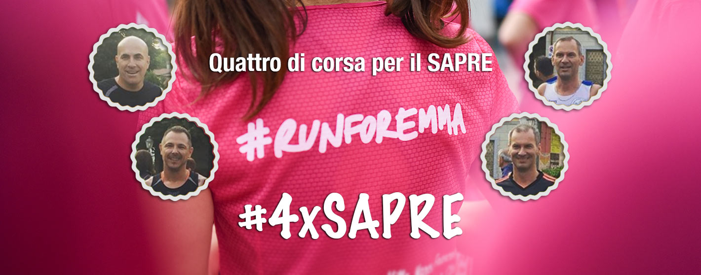 Quattro di corsa per il SAPRE-Davide Carafoli