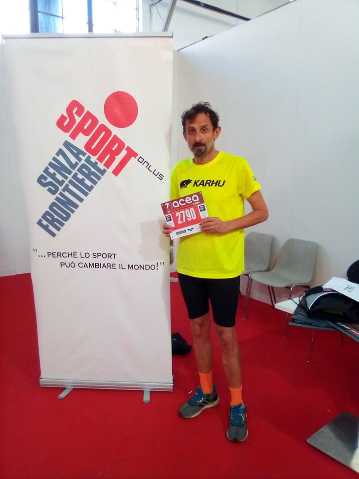 42km di corsa per Sport Senza Frontiere-Matteo Simone