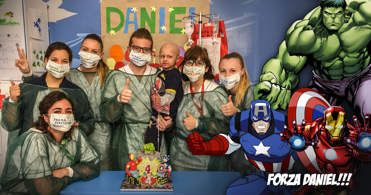 Forza Daniel, sei il nostro supereroe! di Antonino Grammatico Forza Daniel, sei il nostro supereroe! -Antonino Grammatico