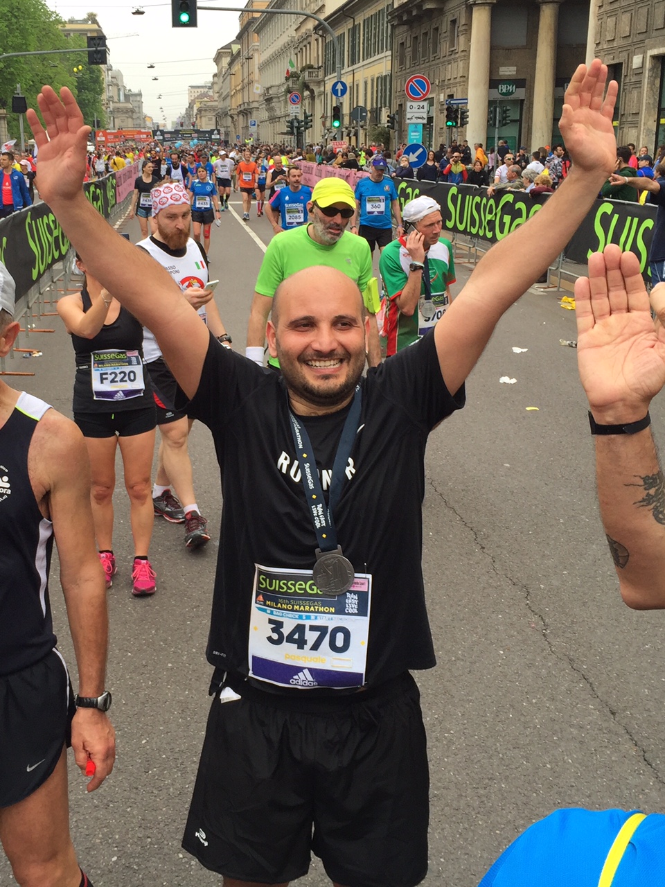 Milano Marathon -Pigeon Project Milano