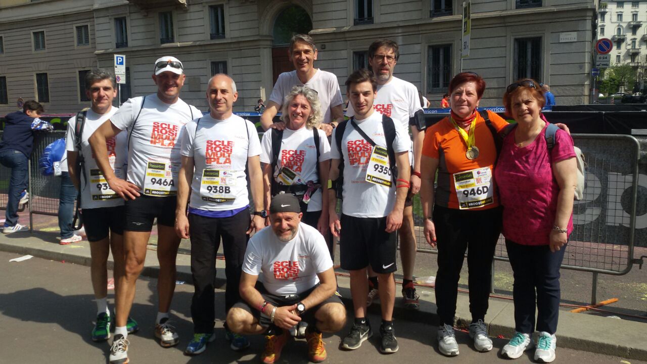 We run for AISM di Antonio Borona We run for AISM-Antonio Borona