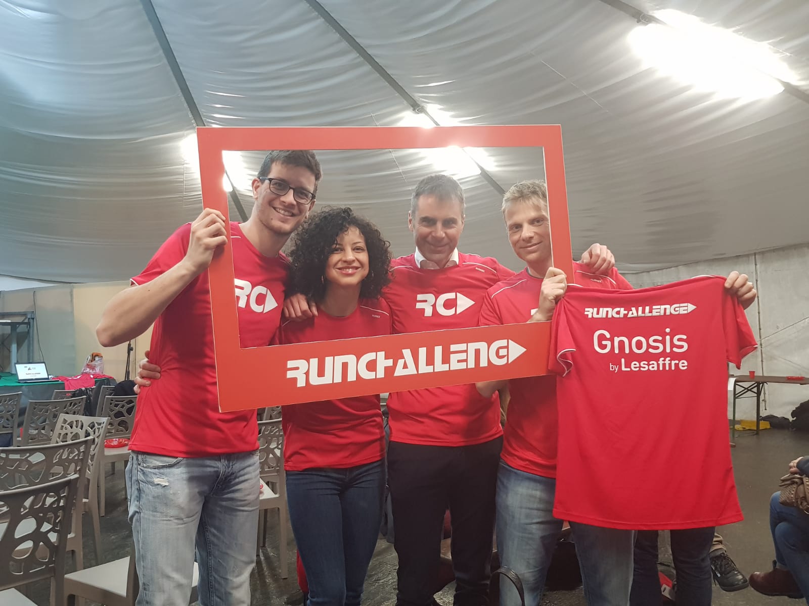 Gnosis by Lesaffre running Team-Pierluigi Toro