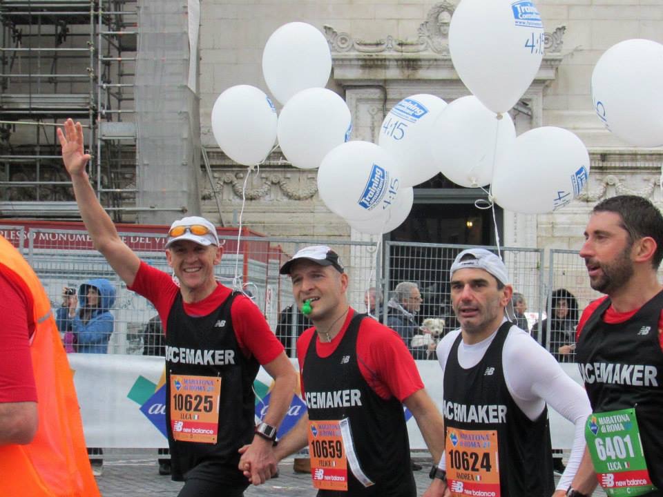 Razzo group Milano Marathon 2016-Luca, Serena, Giovanni e Ilaria