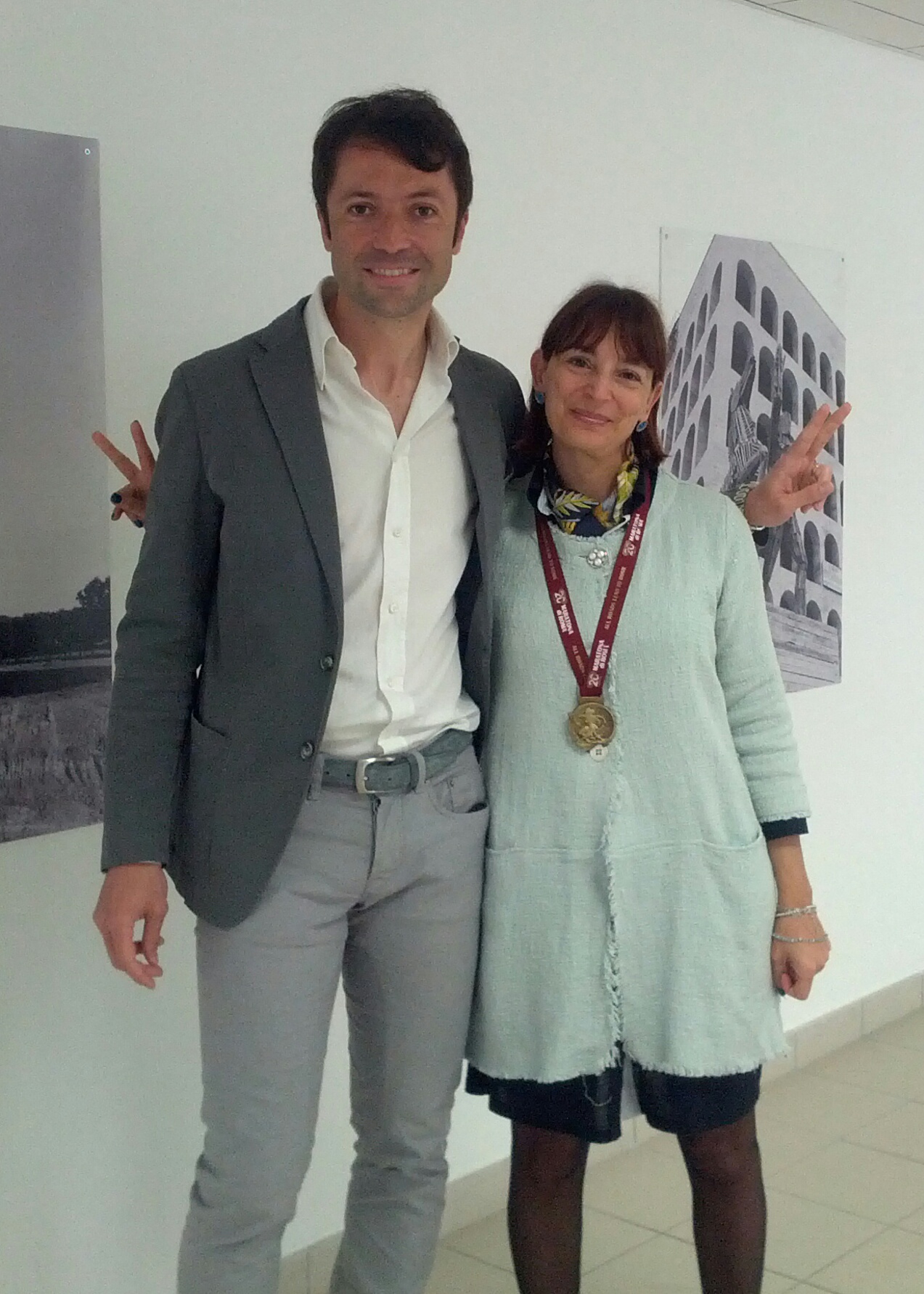 Io corro per BIANCO AIRONE -NICOLA DE PALO