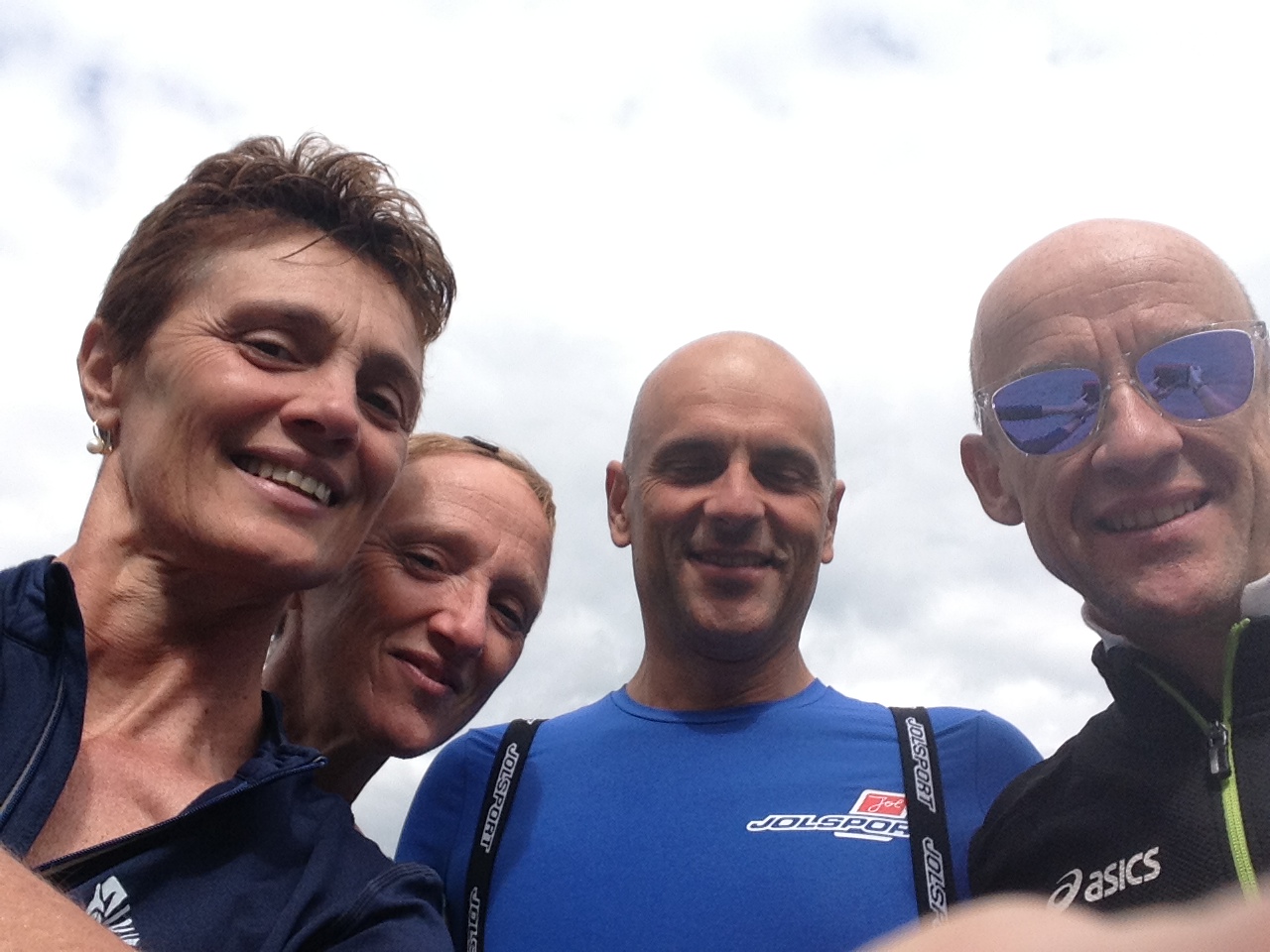 Razzo group Milano Marathon 2016-Luca, Serena, Giovanni e Ilaria