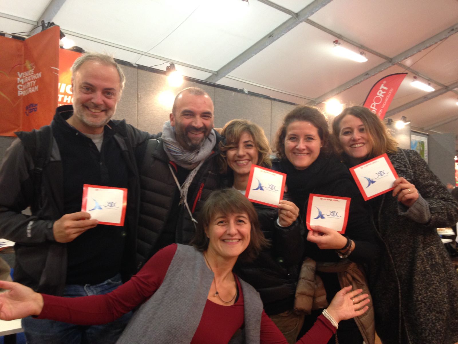 Isidori alla VeniceMarathon con Runnher-Christian W