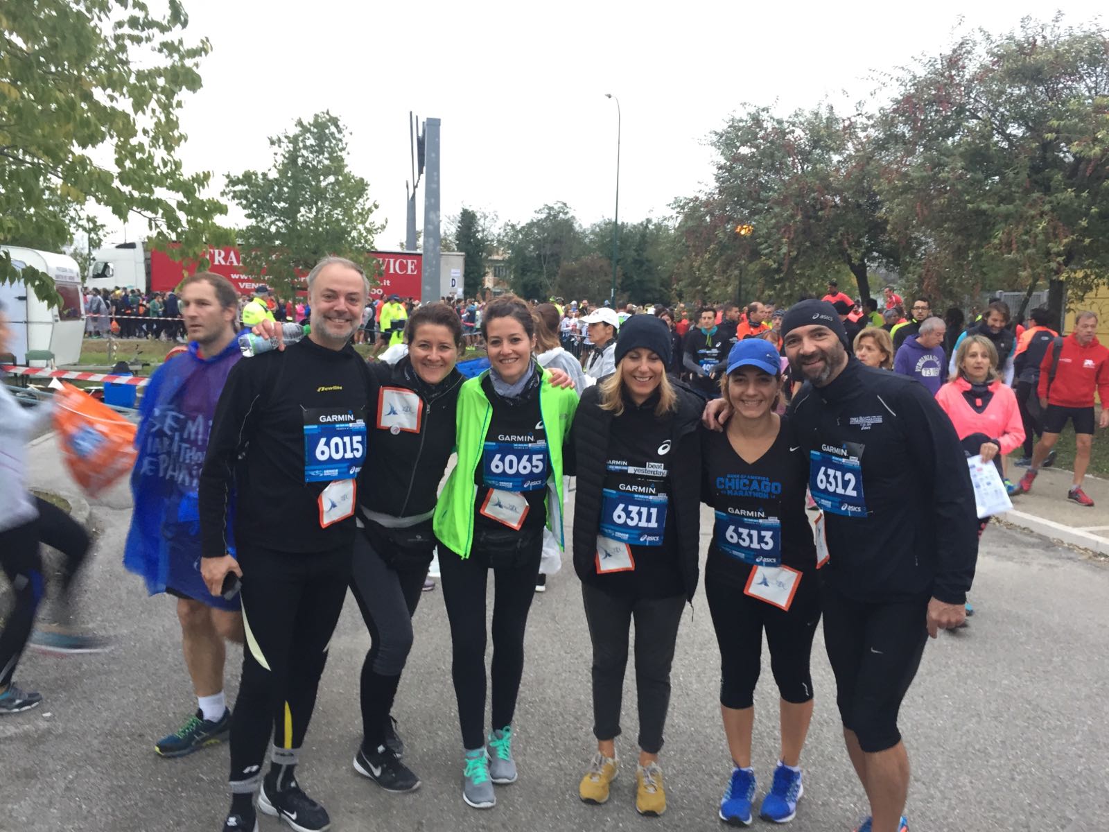 Isidori alla VeniceMarathon con Runnher-Christian W