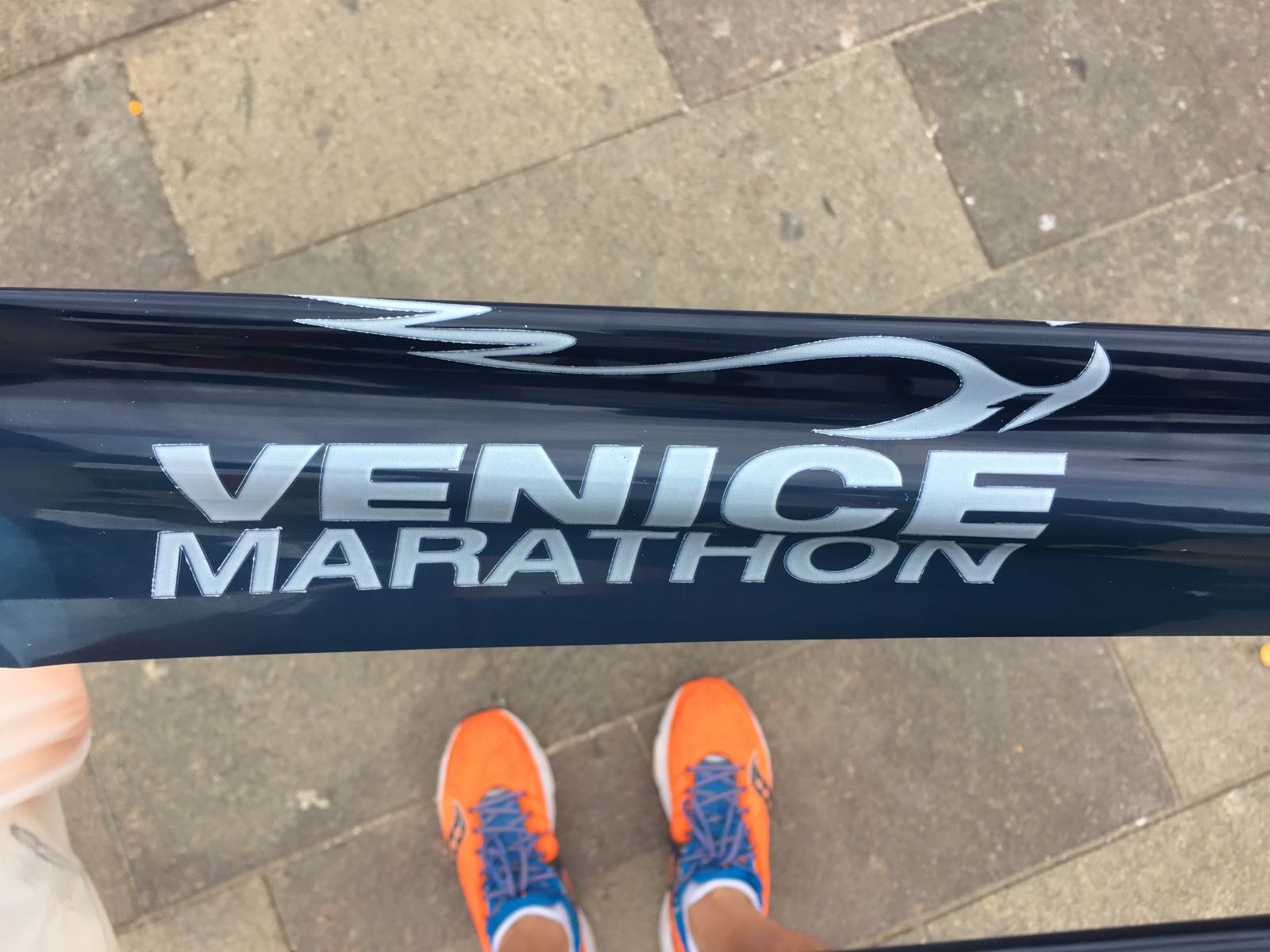 Isidori alla VeniceMarathon con Runnher-Christian W