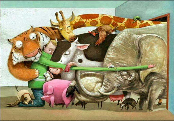 Anche io corro per gli animali.-Luca Pelillo