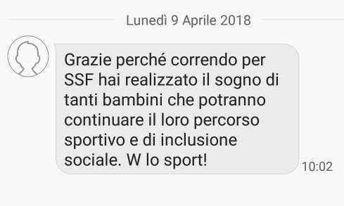 OSS VF ITA-Accenture: corriamo per SSF-Francesca Pivato