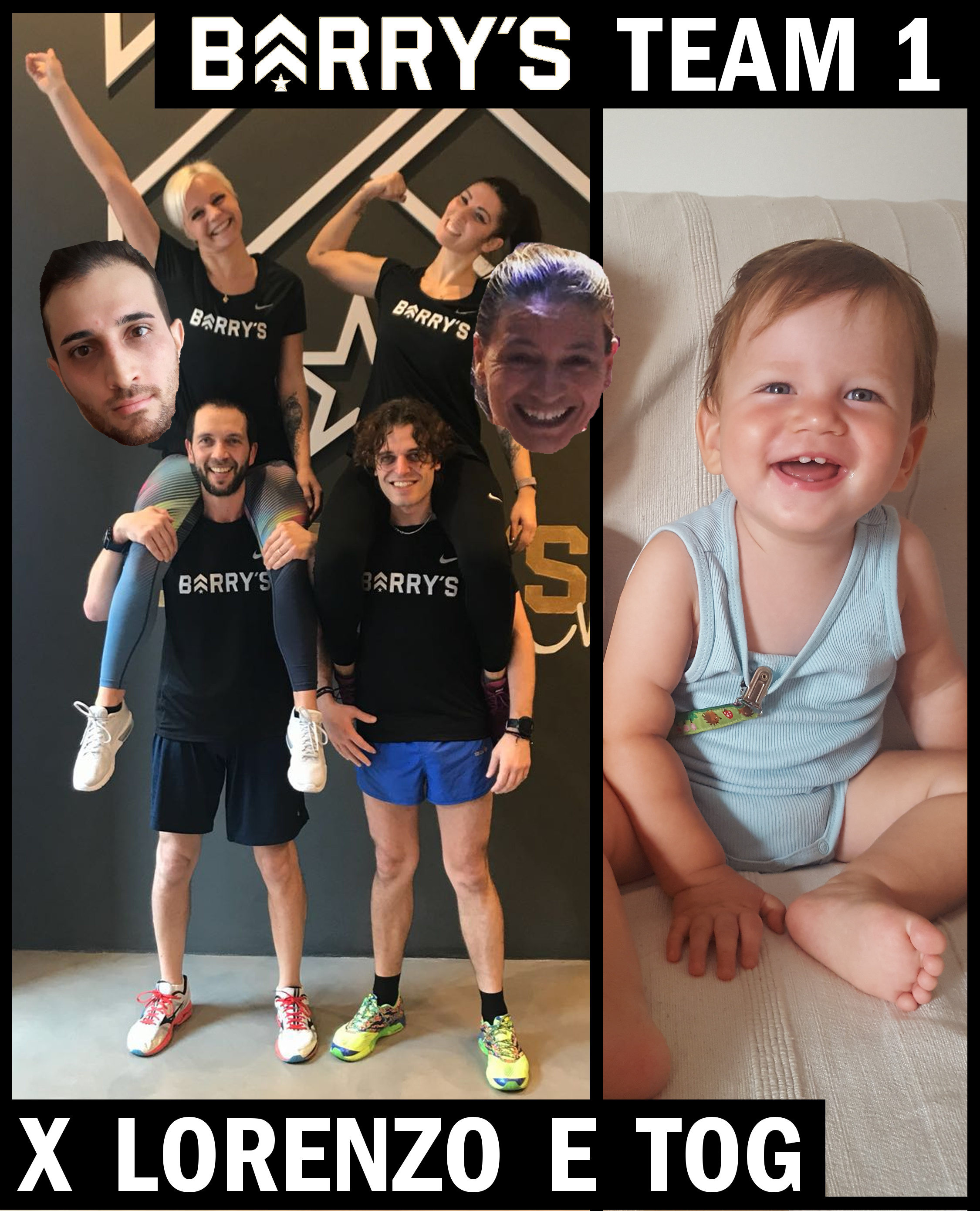 Barry's Team 1 per LORENZO e TOG -Silvio Barbieri